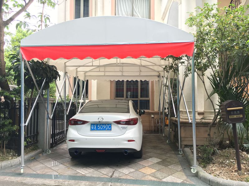 推拉停车篷