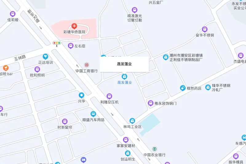 晟发地址图