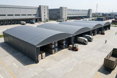 大跨度商业仓储推拉篷 - 应用场景 缩略图