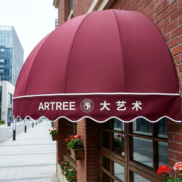 经典法式复古半圆西瓜篷