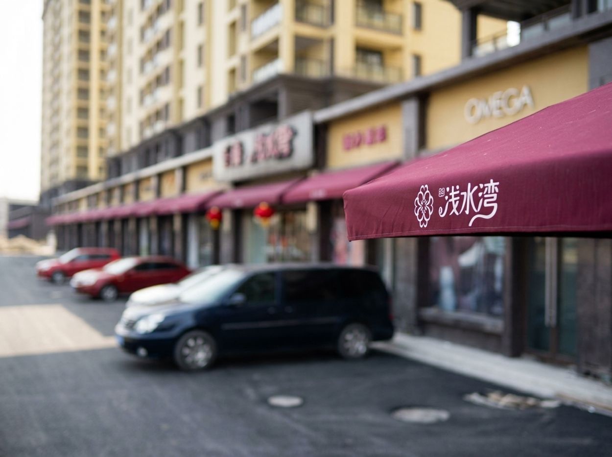 梯形艺术门头装饰遮阳篷 - 结构工艺