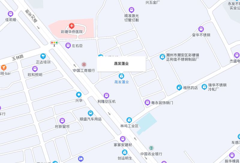 晟发地址图